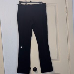 lululemon Softshell Fleece lined Straight Leg Pants snow ski 12